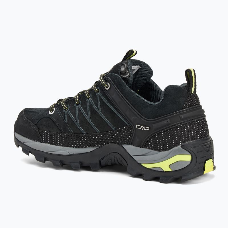 Trekkingschuhe Damen CMP Rigel Low Wp nero/lime 3