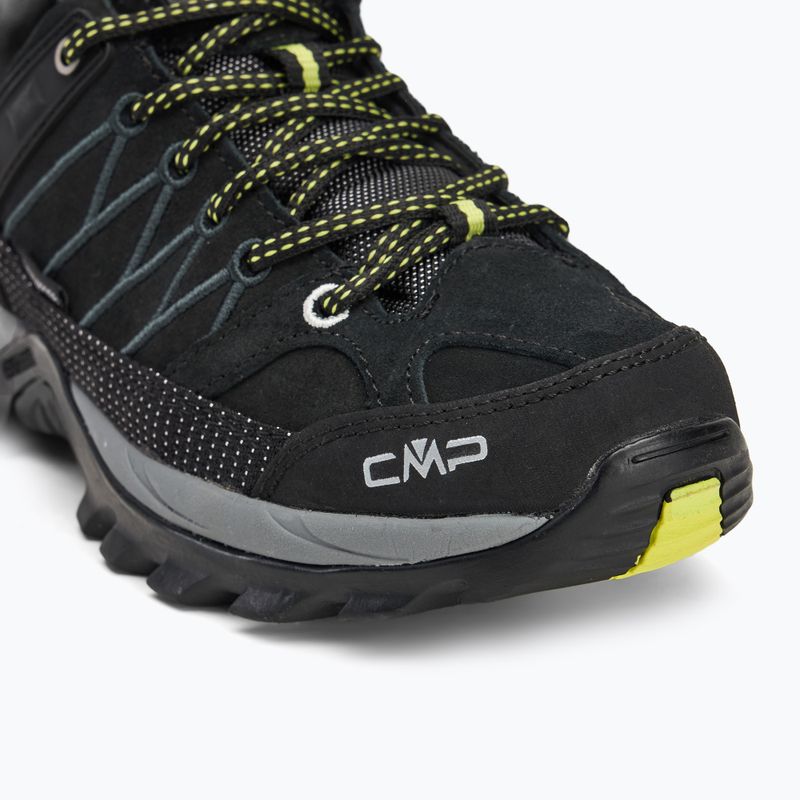 Trekkingschuhe Damen CMP Rigel Low Wp nero/lime 7