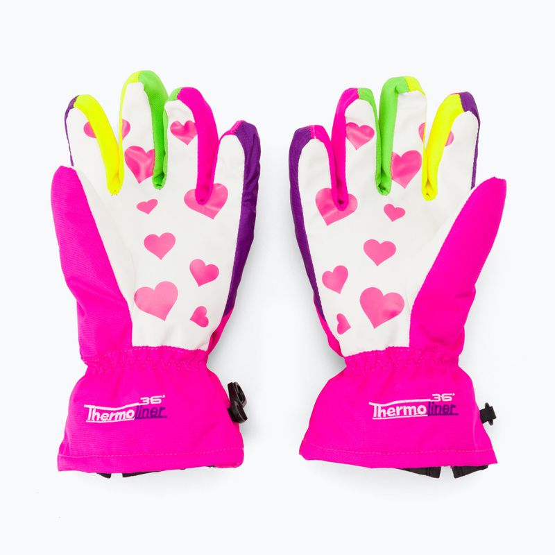 Level Lucky Kinder Snowboardhandschuhe rosa 4146 3