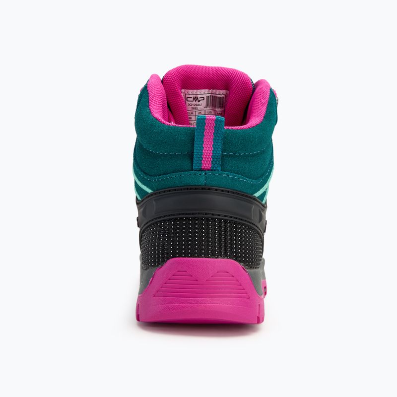 CMP Rigel Mid See / rosa fluo Junior Trekkingschuhe 6