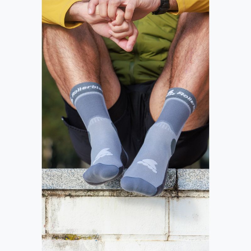 Socken Rollerblade Skate cool grey 3
