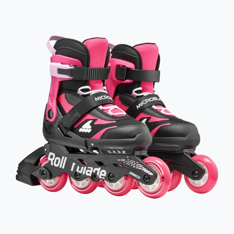 Inliner Kinder Rollerblade Microblade Jr black/pink 2