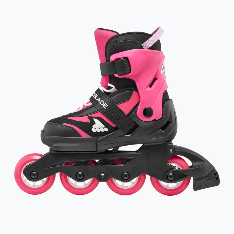 Inliner Kinder Rollerblade Microblade Jr black/pink 4