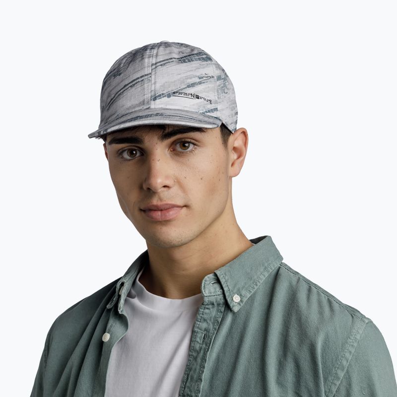 Basecap BUFF Pack Baseball light grey frane 5