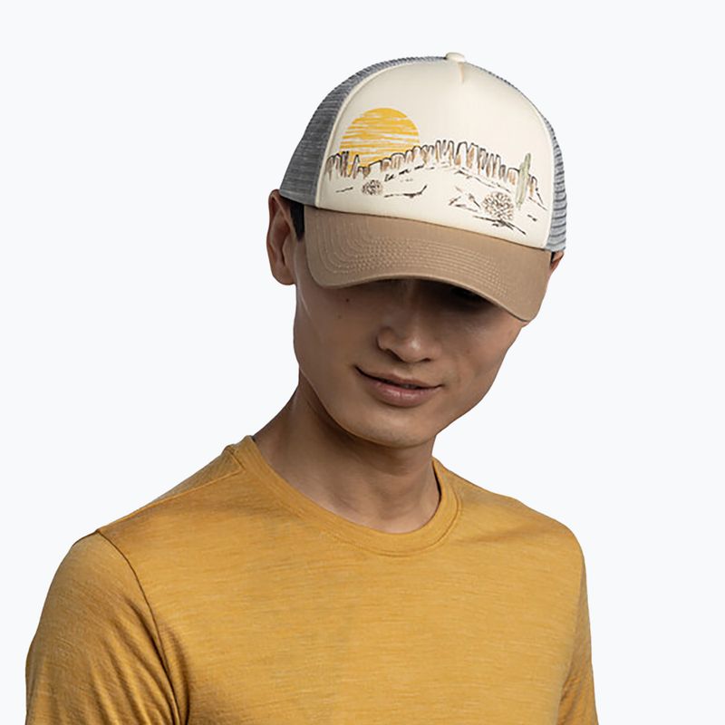 Basecap BUFF Trucker salmon multi 3