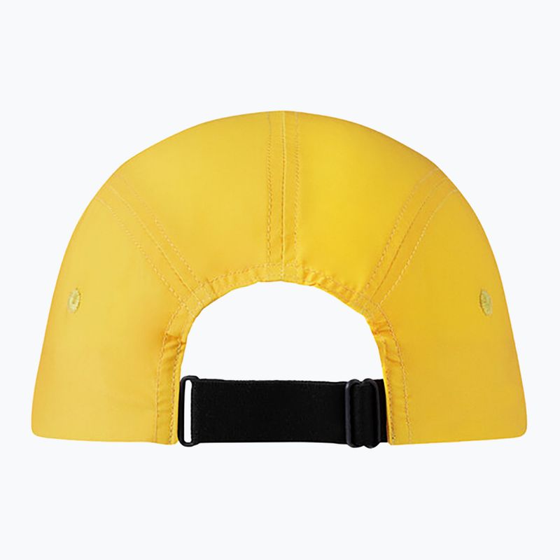 Cap Schirmmütze BUFF 5 Panel Go Logo yellow 2