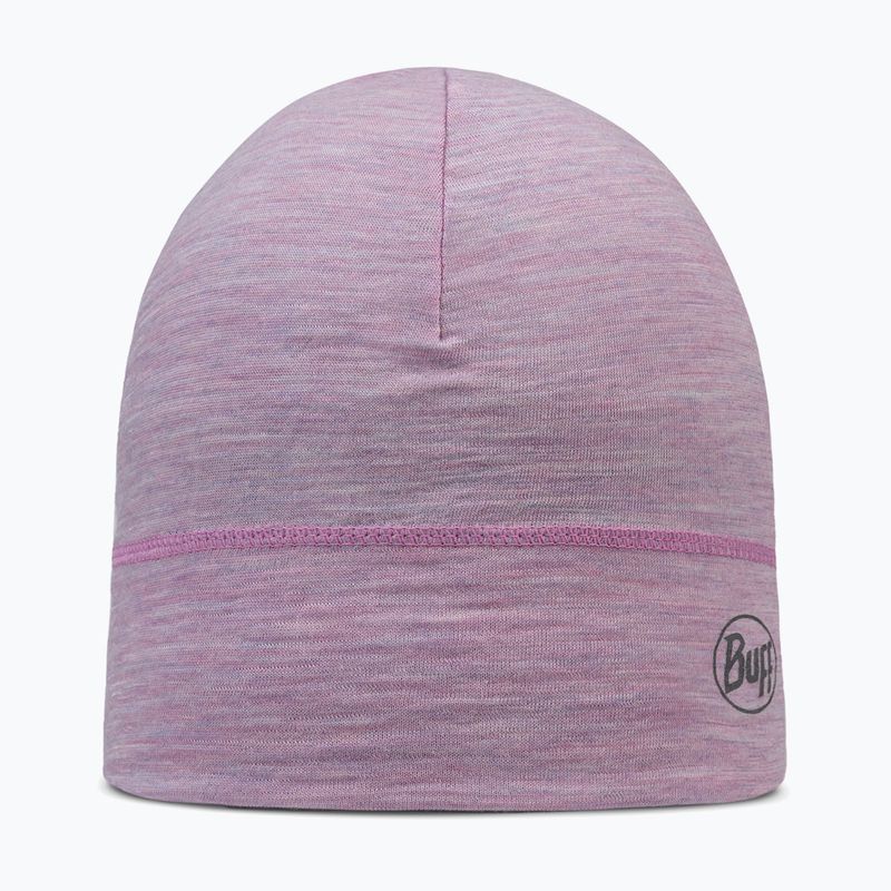 Wintermütze BUFF Lightweight Merino Wool solid pansy