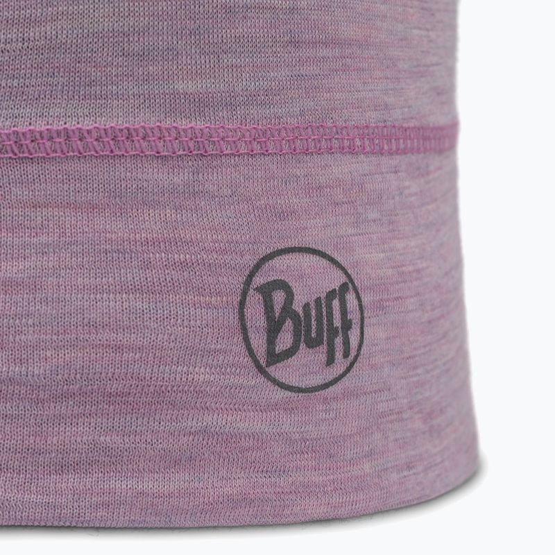 Wintermütze BUFF Lightweight Merino Wool solid pansy 2