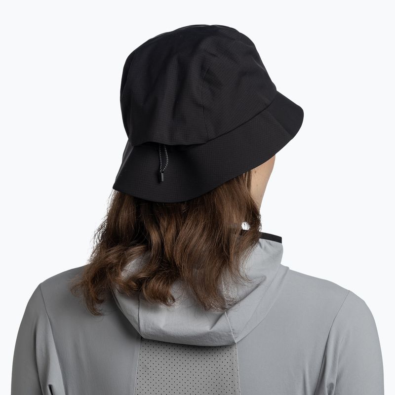 Hut BUFF Rain Bucket solid black 5