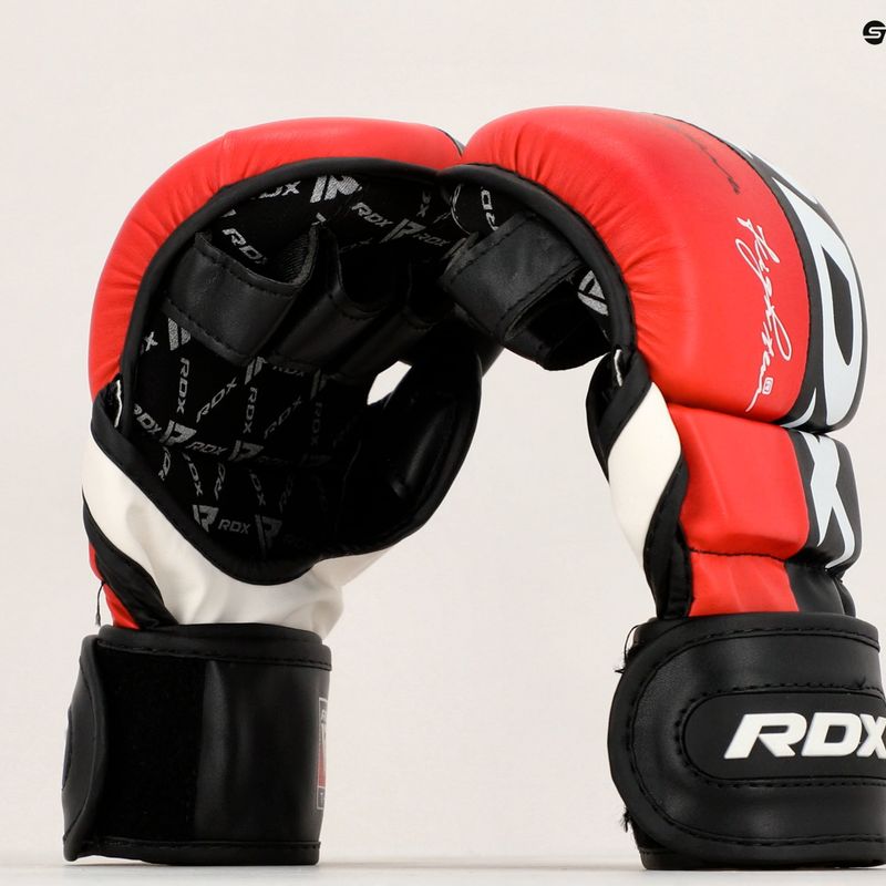 RDX Grappling Handschuh REX T6 Plus rot 8