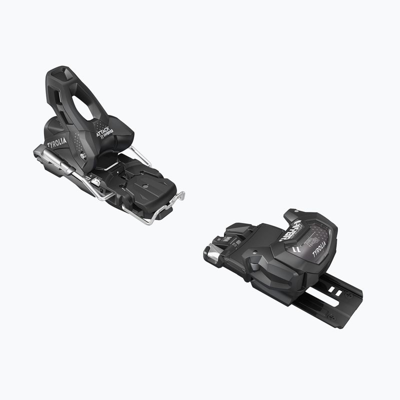 Skibindungen HEAD Attack Hybrid 11 MN/PT solid black/silver