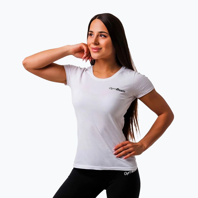 Damen-T-Shirt GymBeam Basic white 3
