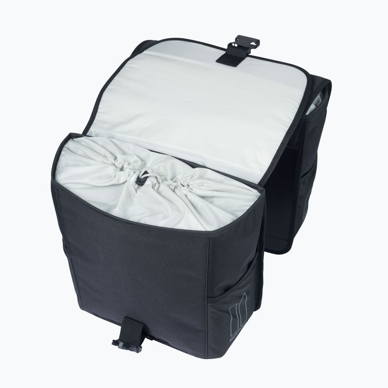 Fahrradtasche Basil Go Double Bag 32 l solid black 5