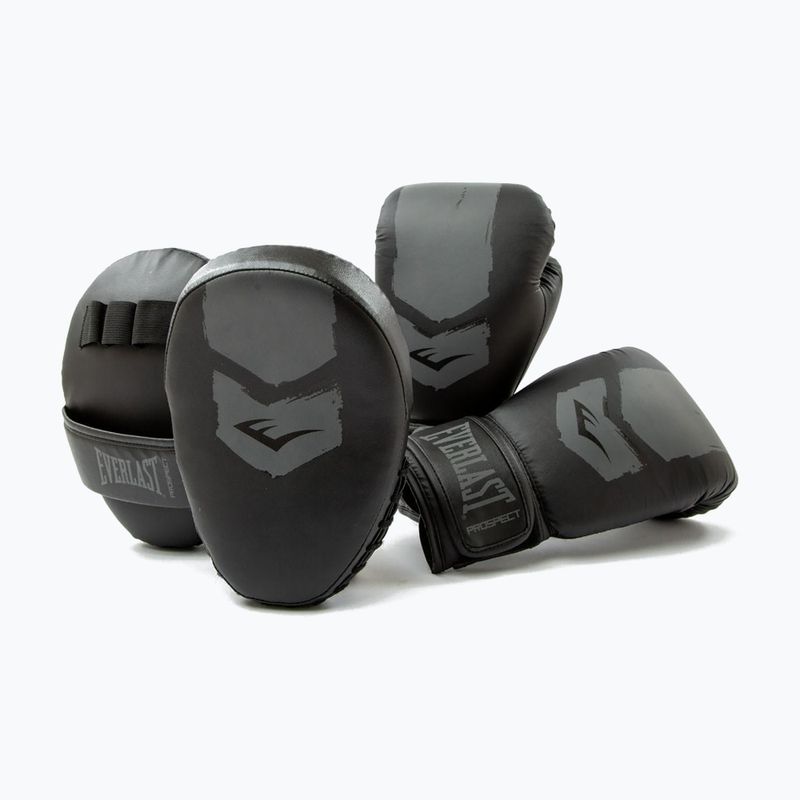 Everlast Prospect 2 Shield Boxset + Handschuhe schwarz/grau