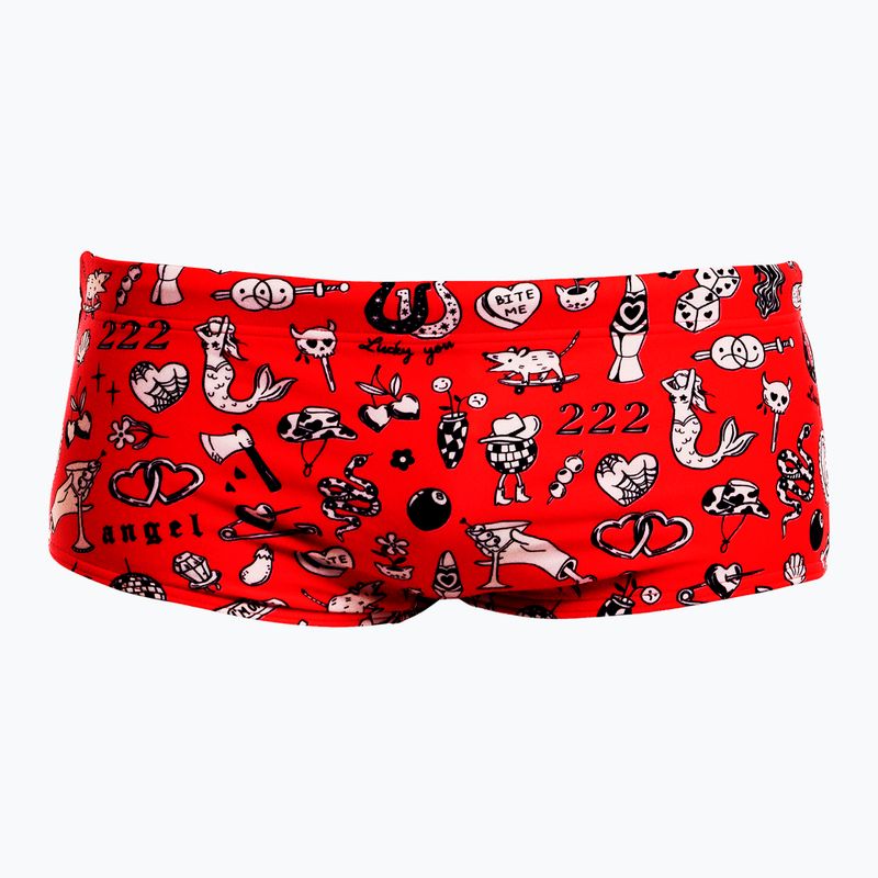 Herren-Badeboxershorts Funky Trunks Sidewinder Trunks scribbles