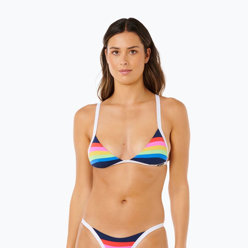Bikini-Oberteil Rip Curl Surf Stripe Fixed Tri dark navy