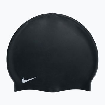 Nike Solid Silicone Badekappe schwarz 93060-011