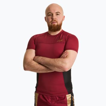 Rashguard Herren HOOK FIGHTING Base Rot