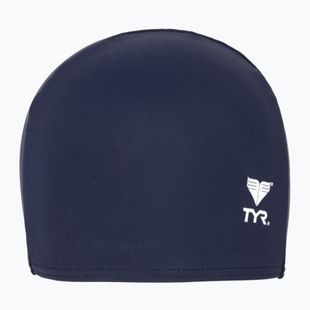 TYR Lycra navy Badekappe