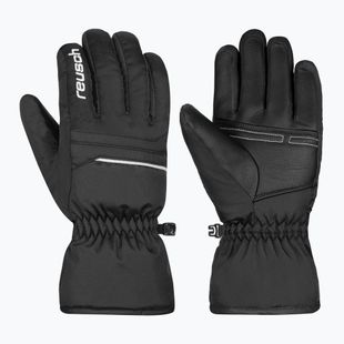 Kinder-Skihandschuhe Reusch Alan Junior black/white