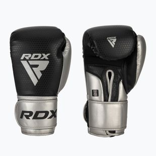 Boxhandschuhe RDX L2 Mark Pro SPaarring Boxing Hook & Loop silver