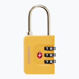Vorhängeschloss Samsonite Combiblock 3 Dial TSA yellow